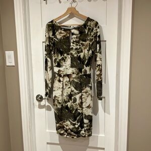 Jennifer Lopez Long Sleeve Dress